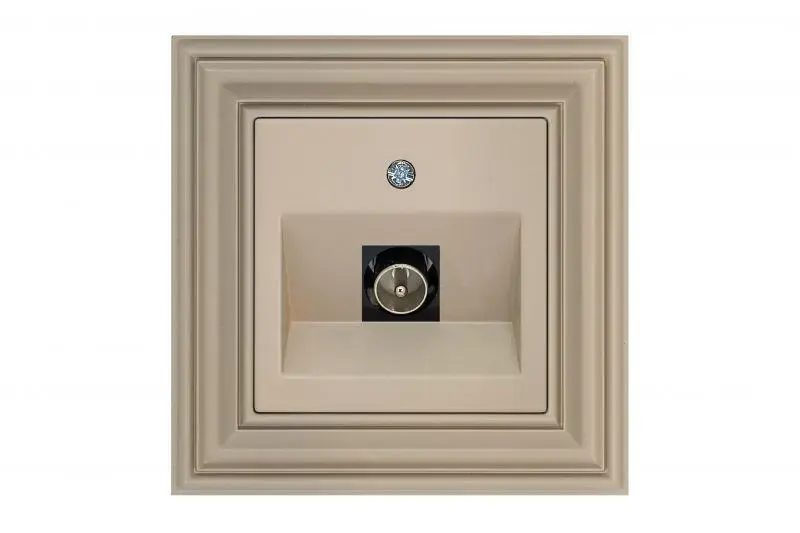 Телевизионная розетка LIREGUS ITVL-1-01.R/ONC Photo 2