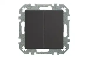 LIREGUS IJ5.10-203-01.R/ON59 2-Gang Switch