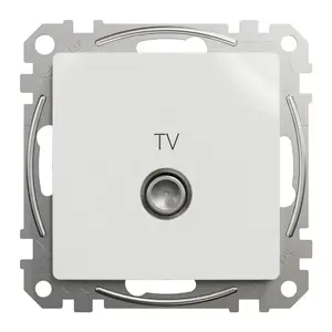 Schneider Sedna SDD111471 TV Socket, White