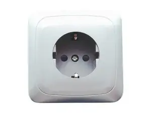 LIREGUS PKL 16-010 Schuko Socket, White