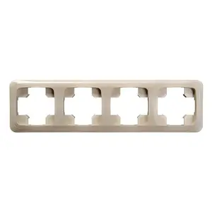 LIREGUS K14-135-04 4-Gang Frame, Sand