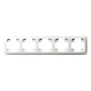 LIREGUS K14-135-05 5-Gang Frame White