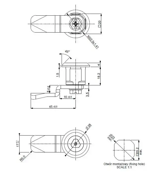 Electrical panel lock 8 mm by NENURODYTA_V Photo 2