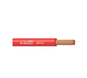 Lietkabelis H07V-K montāžas vads, 1 x 4 mm², sarkans