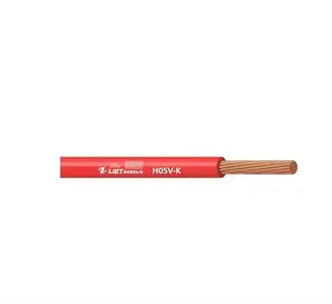 Lietkabelis H05V-K Single Core Installation Cable, 1 x 0.75 mm², Red