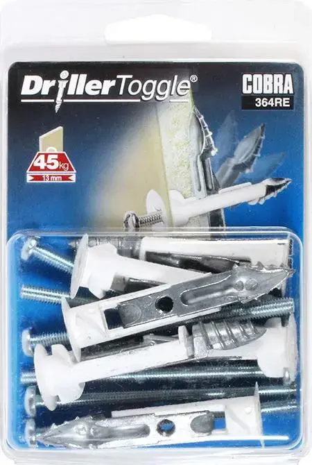 Дюбель Cobra Drywall Driller 11.5x63 мм, 6 штук Photo 2