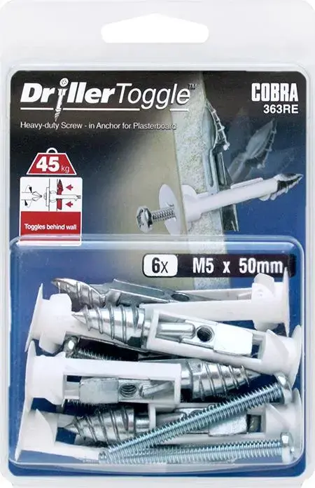 Дюбель Cobra Drywall Driller 11.5x63 мм Photo 2