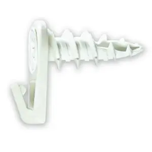 Cobra 2630F Drywall Screw Hook 10.5x27 mm White 4 Pieces