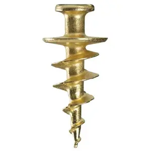Cobra 3810F Drywall Frame Hook, 12x27 mm, Brass, 6 Pieces