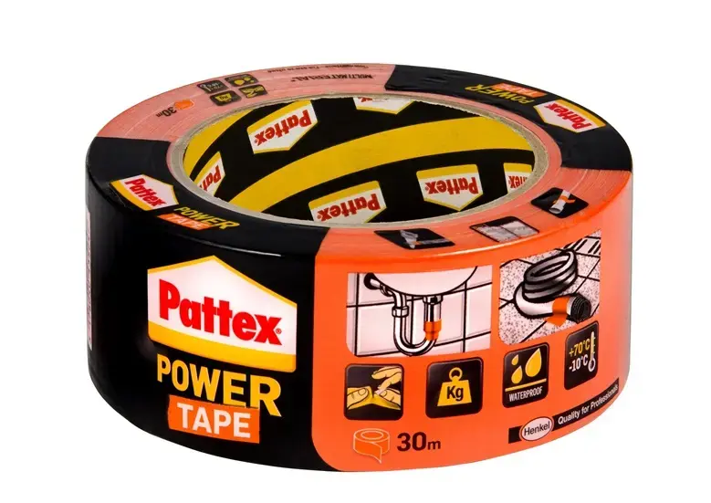 Pattex Power Tape oranža 30 m līmlente Photo 2