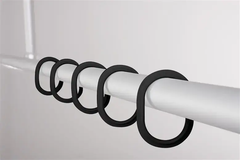 RIDDER Wien 49310 Shower Curtain Rings Photo 2