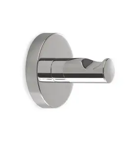 GEDY Felce Wall-Mounted Hook, Chromed Finish