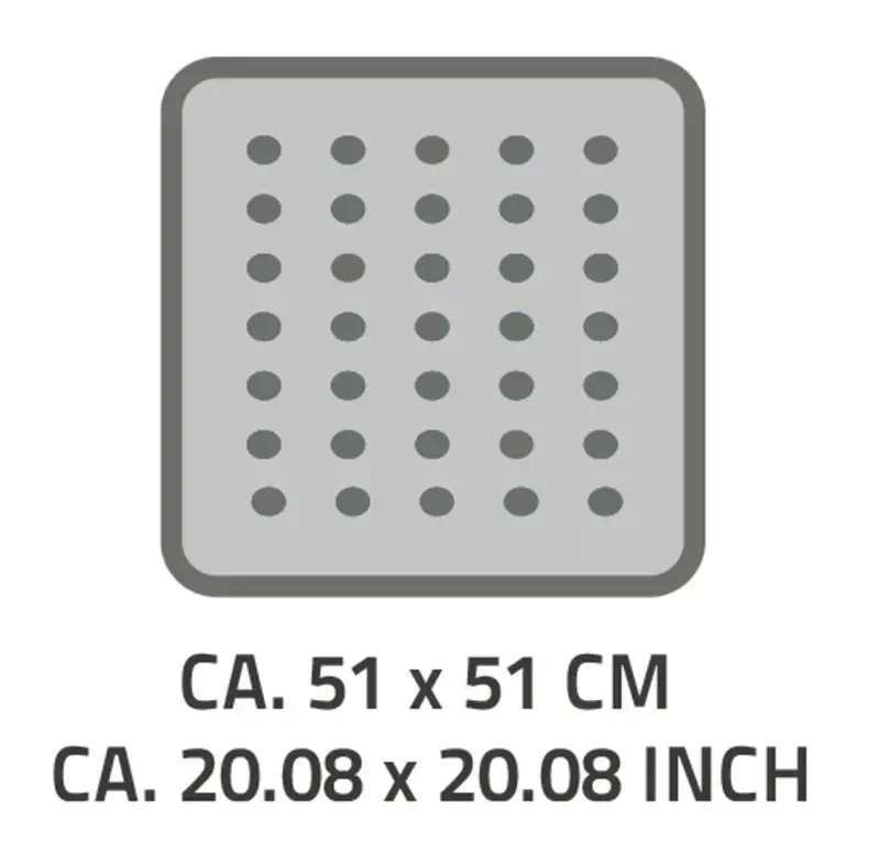 RIDDER Promo Shower Mat 51x51 cm Photo 2