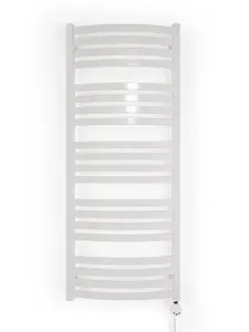 TERMA D01 Electric Towel Dryer, 500x1210 mm, White