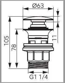 Ferro S289BL-B Angle Valve Photo 2