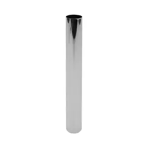 TYCNER 877 Chrome-Plated Sink Drain Tube with O-Ring Washer 32x130mm