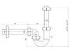 ANI PLAST DB1023EU U-Shaped Washbasin Siphon Photo 2