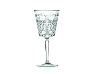 RCR Tattoo Goblet Crystal Glassware
