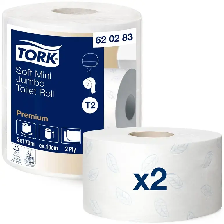 Tork Mini Jumbo Premium Toilet Paper 620283 Photo 2