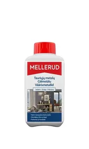 MELLERUD Noble Metal Cleaner for Stainless Steel, Chrome, and Aluminum