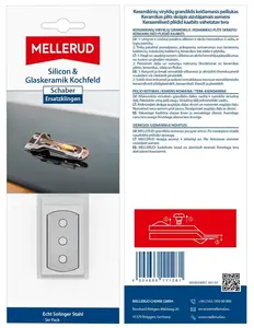 MELLERUD Ceramic Stove Scraper Replacement Blades