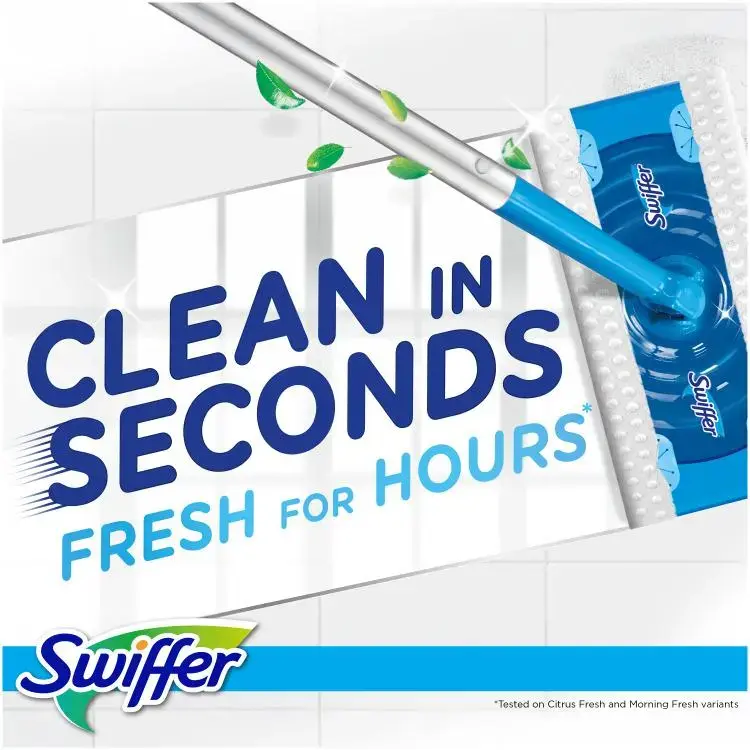 Влажные салфетки для пола Swiffer Sweeper, 10 шт. Photo 3