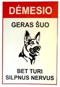NENURODYTA_V GOOD DOG Decorative Sticker