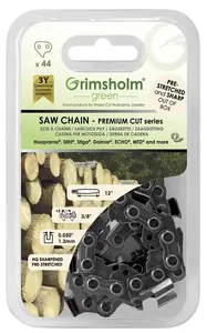 Grimsholm Premium Saw Chain 3/8" 1.3mm 44 Drive Links