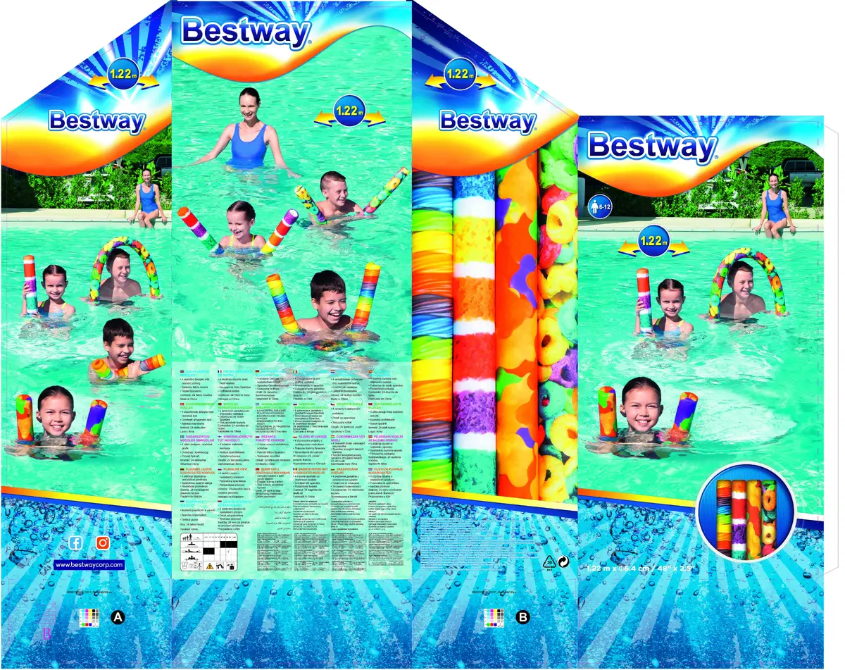 Детский плавательный нудл Bestway 32217 Photo 8