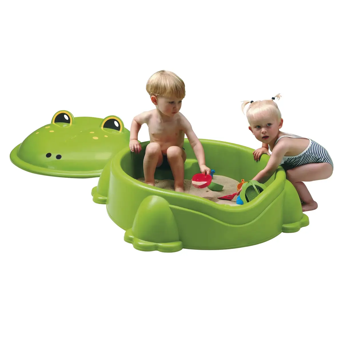 PARADISO T00713 Sandbox with Benches and Lid Photo 3
