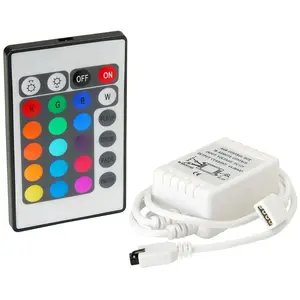 LED RGB tālvadības pults kontrolieris 12VDC 3x2A 72W