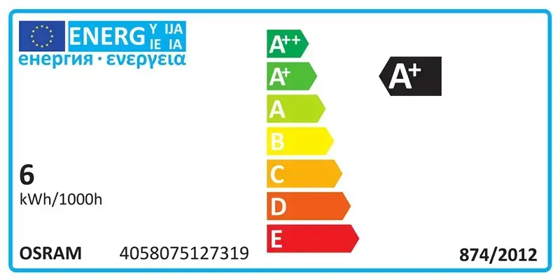 OSRAM LED spuldze 5.5W 827 E27 Photo 3