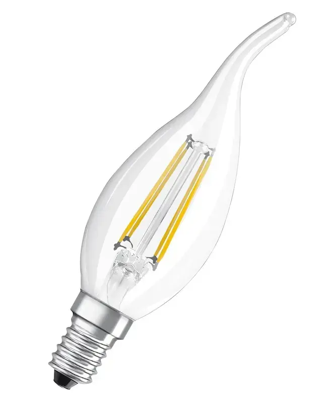 OSRAM LEDSCLBA40 LED sveces formas spuldze E14 Photo 3