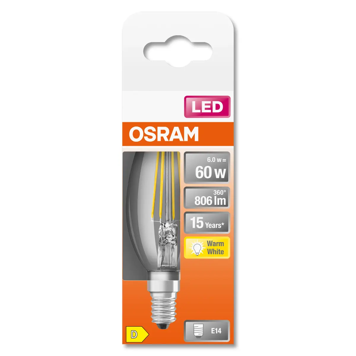 Osram STAR LED Bulb 5.5W E14 2700K Photo 4