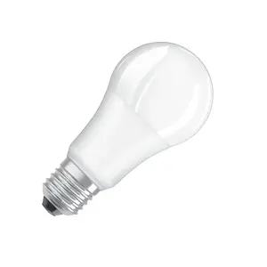 OSRAM LED Classic A100 aptumšojama LED spuldze, 13W, 2700K silti balta gaisma, E27 cokols, matēta