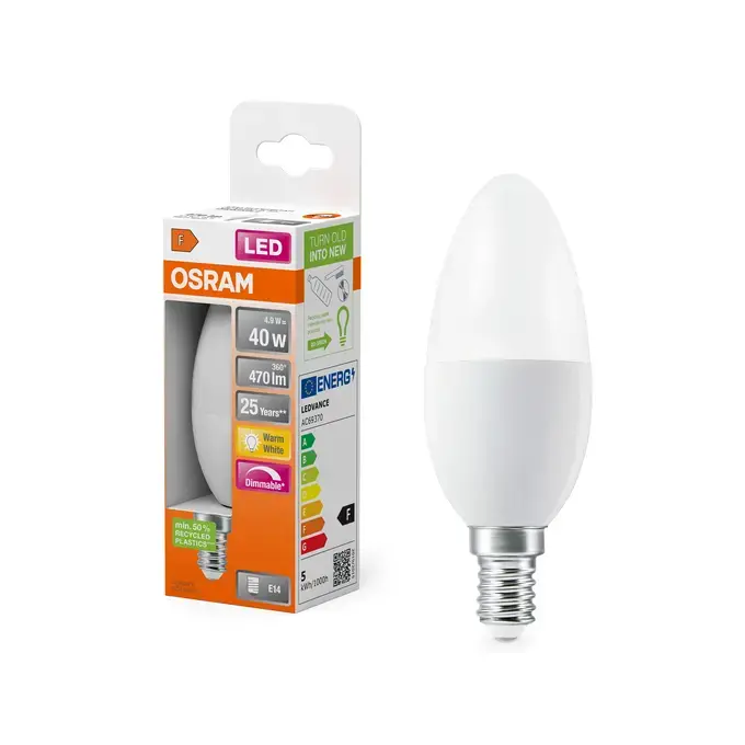 Светодиодная лампа Osram LED SUPERSTAR 4.9 Вт E27 2700K Photo 5