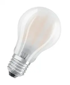 OSRAM LEDSCLA75 LED spuldze 7.5W 840 E27 matēta