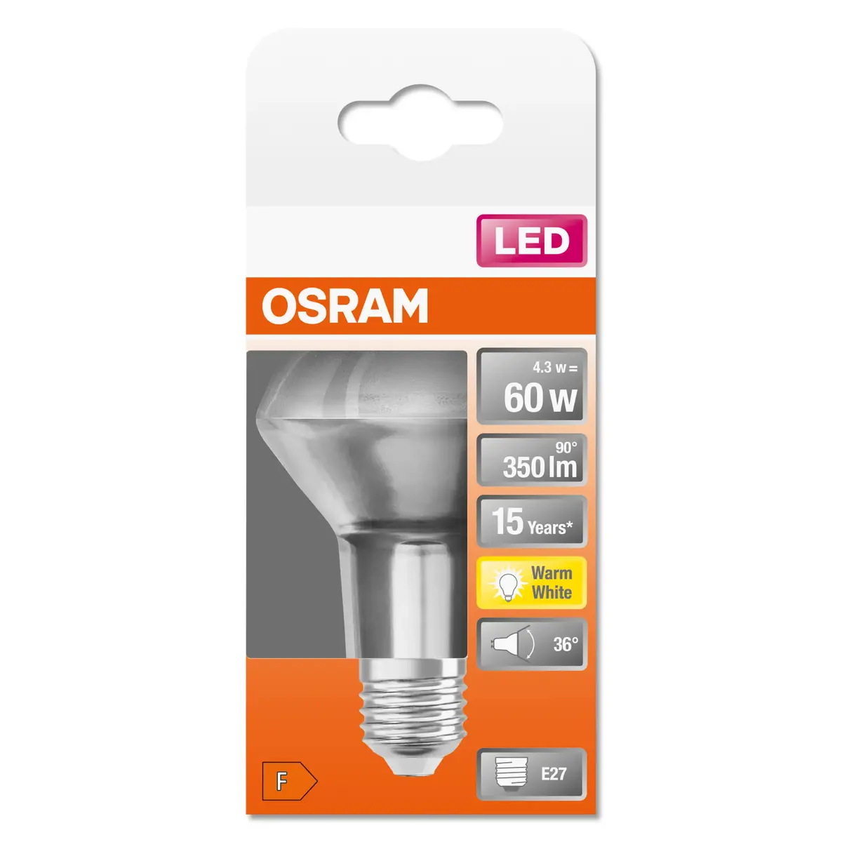 Светодиодная лампа Osram STAR E27 4.3Вт 2700K Photo 4
