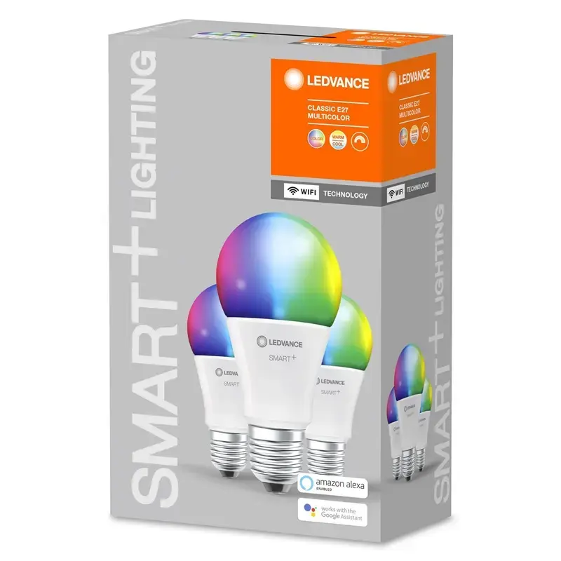 Ledvance SMART+ WiFi A60 9W E27 RGBW LED Bulb Photo 2