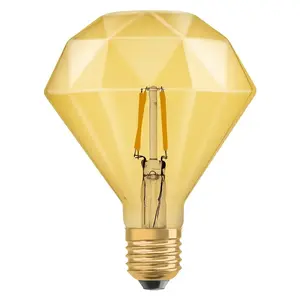 Светодиодная лампа Osram, цоколь E27, 4 Вт, 470 лм, 2400K теплый белый свет