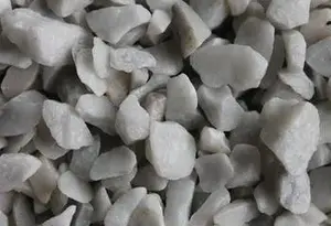 Dekoratīvie akmeņi ZDK, 4-8 mm, balti, 1.5 kg