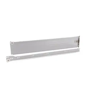 REJS Drawer Slide Set 86x500 mm, 1.1 mm, White