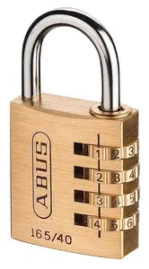 ABUS 165/40 C 6 Combination Padlock