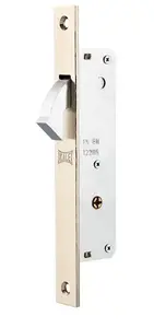 KALE KILIT 201F Mortise Lock with Cylinder, Nickel Finish