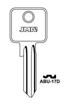 JMA ABU-17D Blank Key Photo 2
