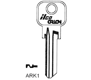 JMA AEP1 (AEP-1D) Steel Blank Key