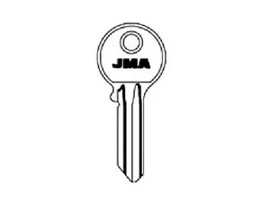JMA KAE-3D Blank Key for Kale Kilit Locks