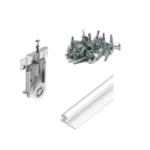 LAGUNA FASTOR Sliding Door System Kit, 2 meters, for 2 doors