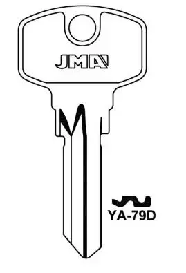 JMA YA-79D Key Blank Photo 2