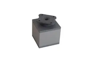REJS Adjustable Furniture Leg 60x60x60-80 mm Grey